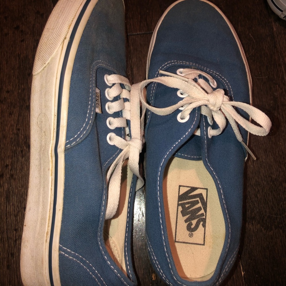 Navy blue Vans